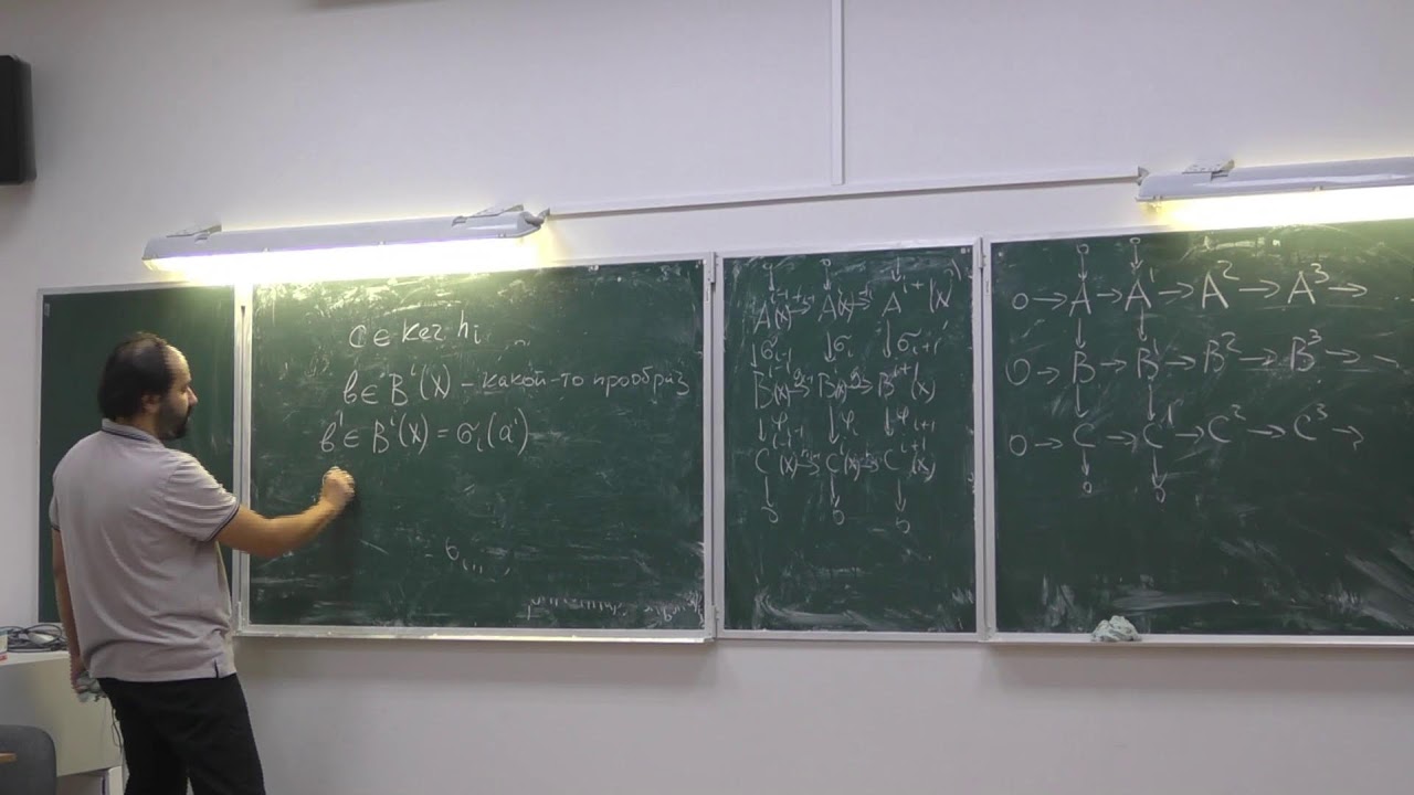 Введение в теорию пучков. Лекция 1. Авилов А.А.