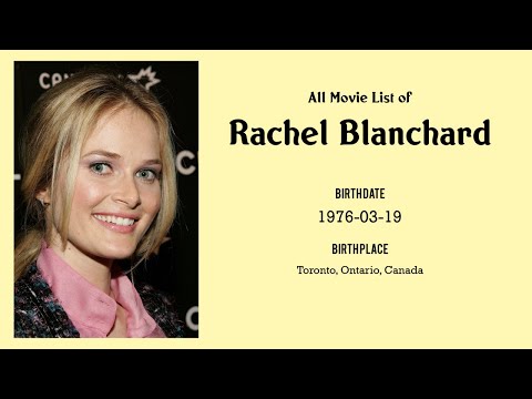 Rachel Blanchard Movies list Rachel Blanchard| Filmography of Rachel Blanchard