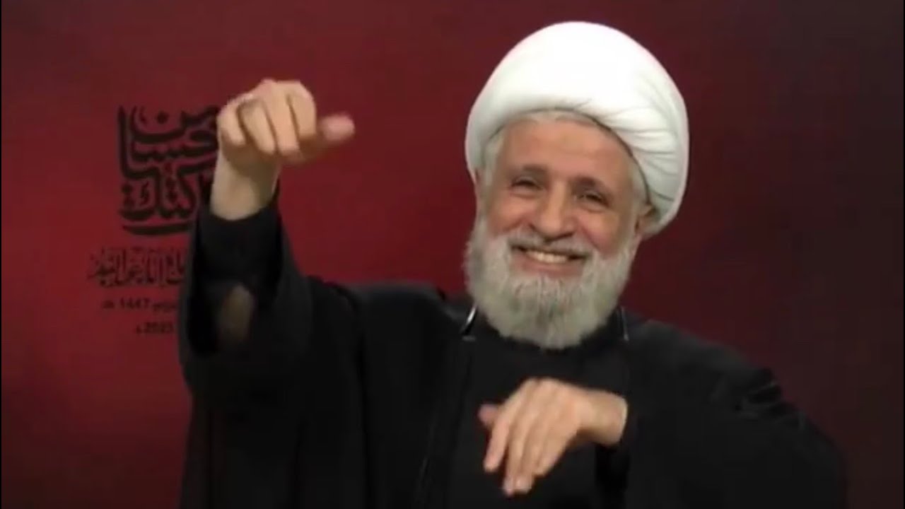 نعيم قاسم الشعب السوري حر في قراراتهلكن حسن زميرة له  رأيي آخر 