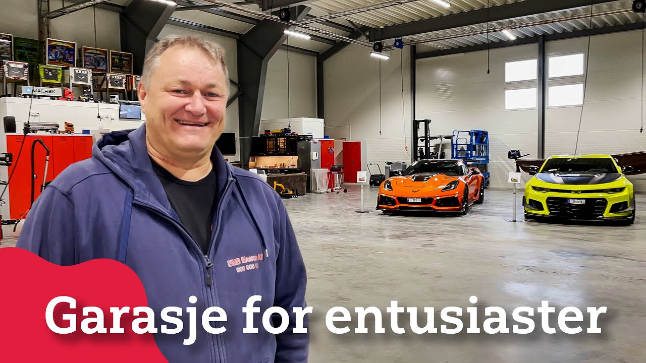 Bruksvennlig garasje for entusiaster
