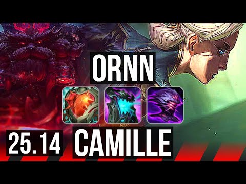 ORNN vs CAMILLE (TOP) | EUNE Master | 25.14