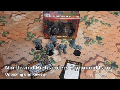Battletech Northwind Highlanders Command Lance