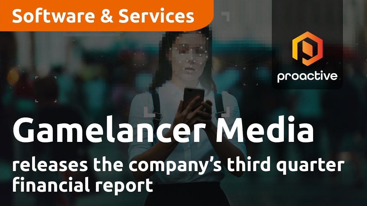 Gamelancer Media releases third quarter financial report