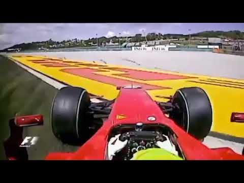 Felipe Massa crash Hungary 2009