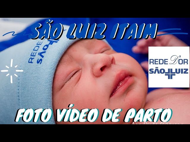 FOTOGRAFIA de PARTO/SP | Hospital SÃO LUIZ ITAIM/SP: Foto e Filmagem do NASCIMENTO | BEBÊ Davi Lucca
