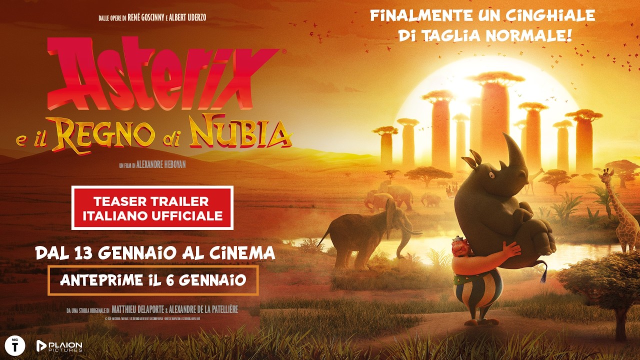 Asterix e il Regno di Nubia trasforma il villaggio gallico in un asilo