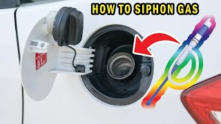 How To Siphon Gas Out Of A Newer Car