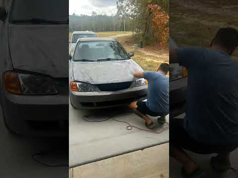 99 Mazda Protege DX makeover #automobile #mechanic #diy #cartok #fix