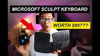 Microsoft Sculpt Ergonomic Keyboard (Amazon Renewed) Unboxing/Review | Worth the money? 2020