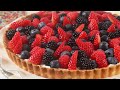 Easy Fruit Tart Recipe Demonstration Joyofbaking Com