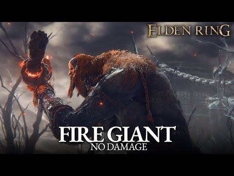 Fire Giant Boss Fight (No Damage) [Elden Ring]
