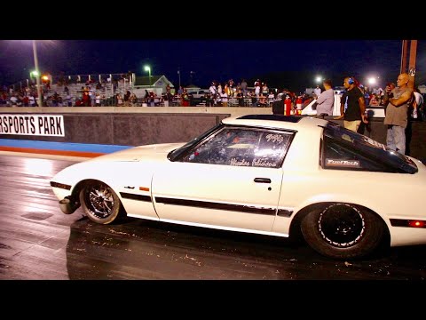 SICK NITROUS FORD RANGER AND ONE VERY FAST TURBO RIDE WERE AT THE MIDNIGHT OF FIRE EVENT!