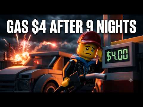 Gas Prices Hit $4 After 9 Nights of US Strikes on Iran | LEGO Rap Video-Thumbnail von YouTube