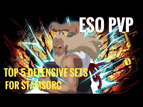 ESO PVP: Top 5 Defensive sets for Stamsorc