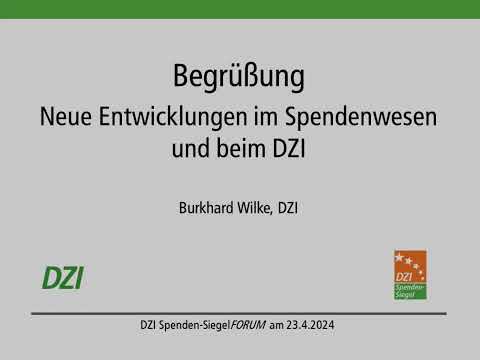 Burkhard Wilke, Geschäftsführer und wissenschaftlicher Leiter, DZI Spenden-SiegelFORUM24