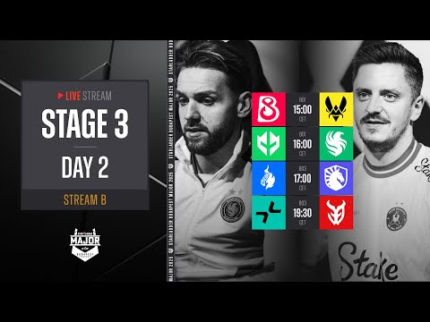 English Stream B | StarLadder Budapest Major 2025 - Stage 3 - Day 2
