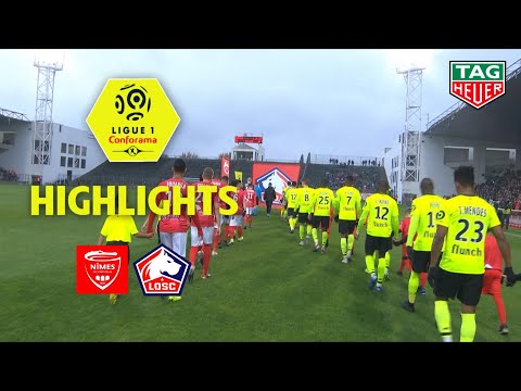 Nîmes Olympique - LOSC ( 2-3 ) - Highlights - (NIMES - LOSC) / 2018-19