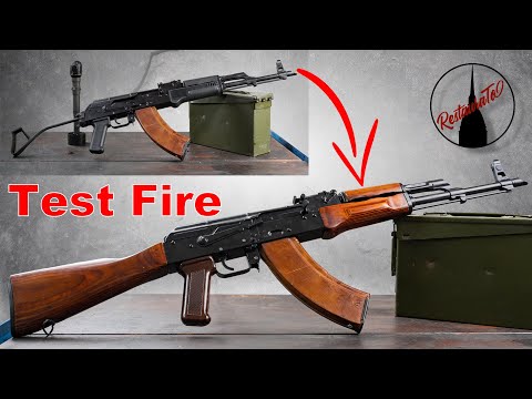 The  AKM test fire and upgrading