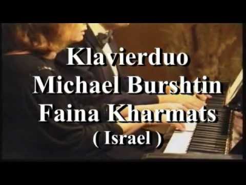Michael Burshtin:  Drei hassidische Melodien - Klavierduo M. Burshtin / F. Kharmats, Israel