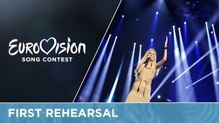 Lidia Isac - Falling Stars (Moldova) First Rehearsal