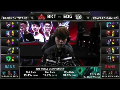 BKT VS EDG BEST MOMENT#1