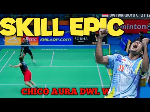 SKILL EPIC!! CHICO DWI WARDOYO v PANARIN DMITRIY || BADMINTON ASIA 2023