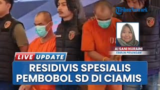 Kriminal Ciamis: Residivis Pembobol Sekolah Ditangkap Setelah Beraksi di Sejumlah SD