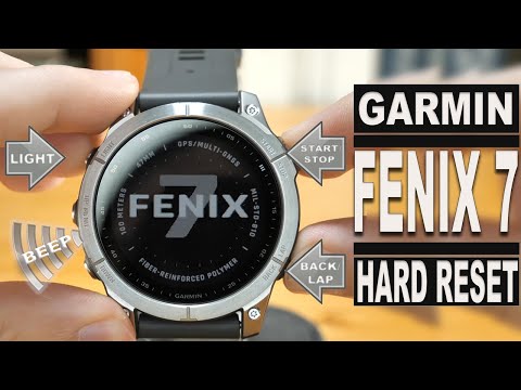 How to Reset the Garmin Fenix 7 – Buttoned and Software Factory Reset Tutorial
