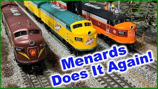 Menards Does It Again: 3 New Ultra-Affordable O Gauge Diesels!
