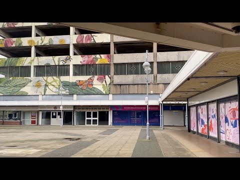The Final Days of Eccles Shopping Centre Precinct (Before Demolition by Salford Borough Council)