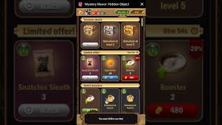 Mystery Manor Hidden Object - Facebook Messenger Gameplay HD