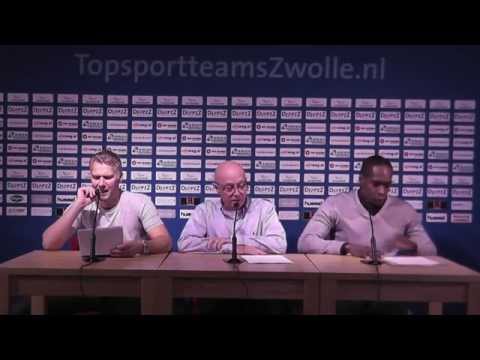 Persconferentie Landstede Basketbal - SPM Shoeters