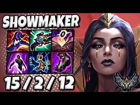 DK ShowMaker Leblanc vs Azir [ MID ] Korea Challenger Patch 25.24