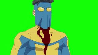 Hoodvincible "even together, you're a fraction of my power!" Invincible green screen