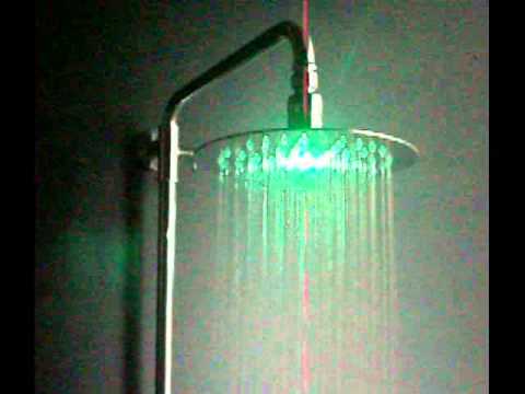 round led shower head from www.tdgogo.com