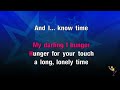 Unchained Melody Righteous Brothers KARAOKE
