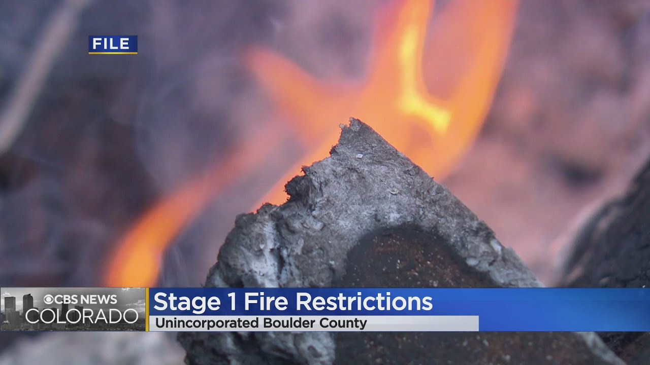 Stage One Fire Restrictions In Effect For Western Boulder County
