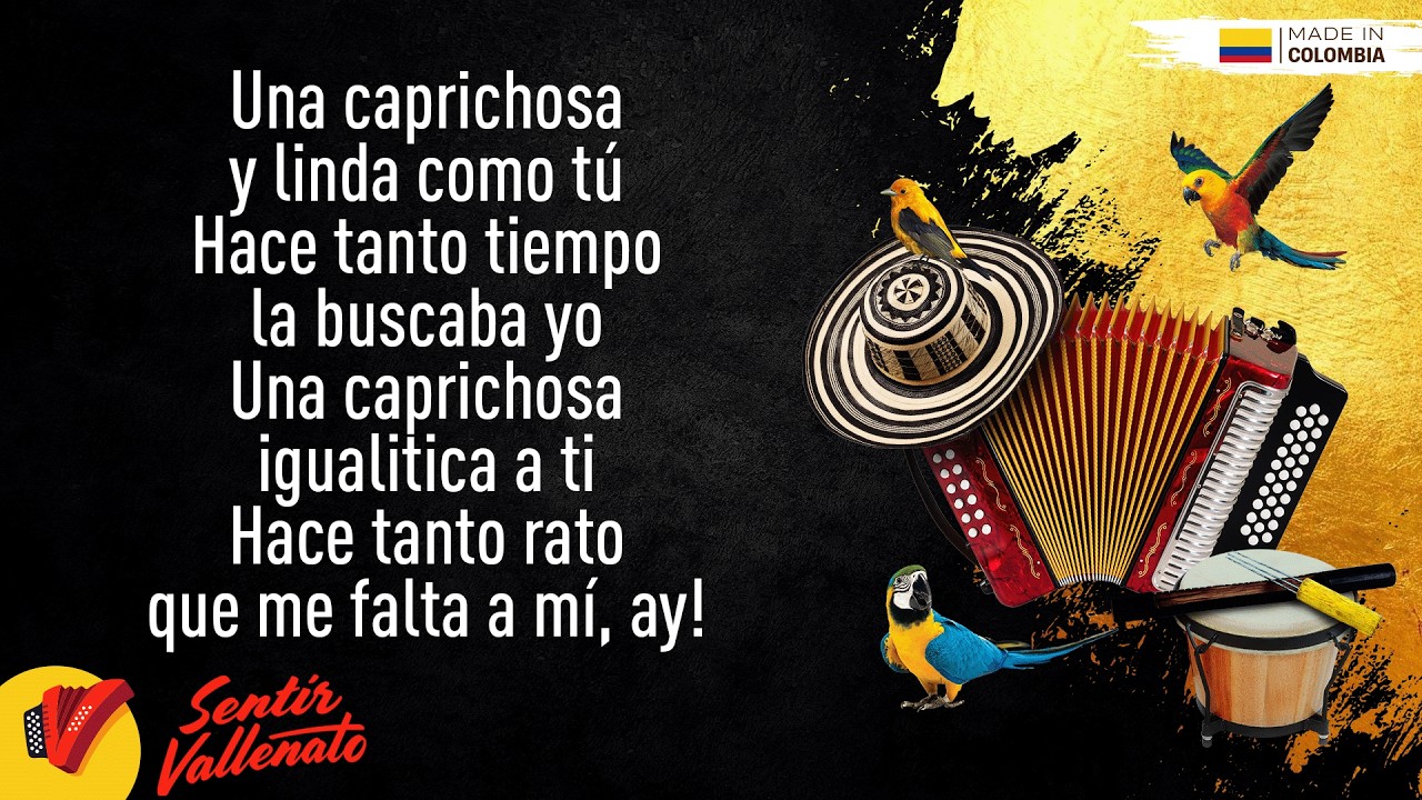 Una Como Tú, Binomio De Oro De América, Video Letra - Sentir Vallenato