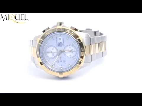 TAG Heuer Aquaracer Chronograph Bicolor Ref. CAP2120.BB0834 (Art. 7302)