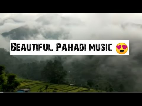 No copyright ||Pahadi flute tune music with beautiful Himalayas