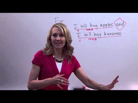 Coordinating Conjunctions: FANBOYS