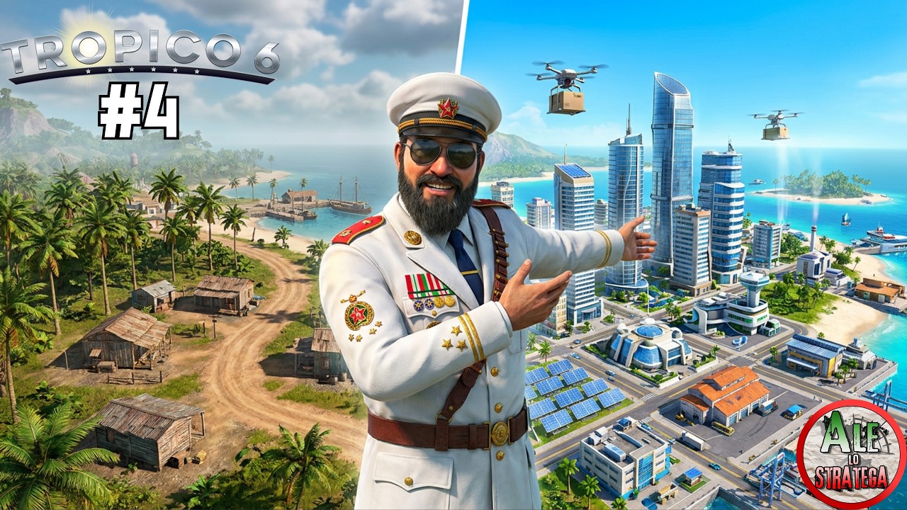AUTOMATIZZIAMO ED AMMODERNIAMO L'ISOLA || TROPICO 6 gameplay ITA || LOBBYSTICO #4