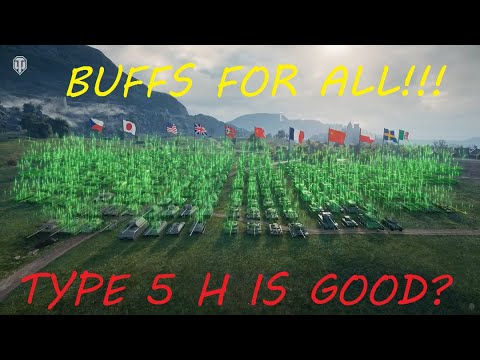 This wot 2.0 update BUFFS almost every tank!