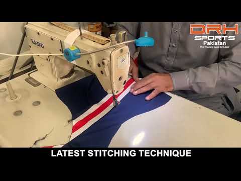 Advanced Stitching Technique used at DRH Sports