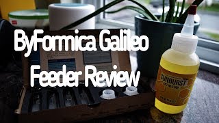 byFormica Galileo Feeder+Sunburst Nectar review