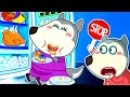 Stop Mommy Wolf Don T Overeat Stories About Mommy Wolf Family Cartoons For Kids