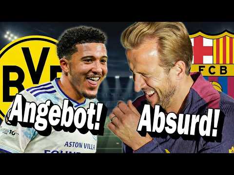 Borussia Dortmund are preparing a Sancho offer! Kane speaks plainly about a potential Barcelona m...