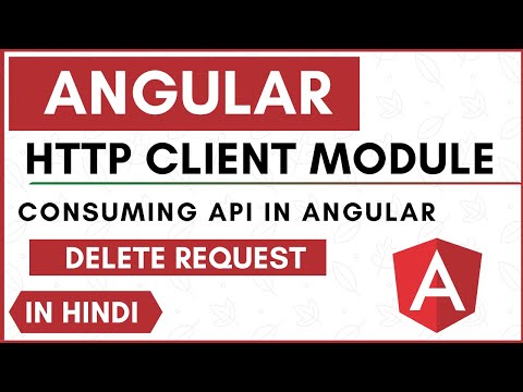 Httpclientmodule Angular Consume Api Delete Request Hindi