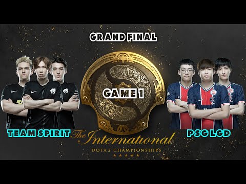 Team Spirit vs PSG LGD | Game 1 | Grand Final | The International 2021 | TI 10 | Dota 2