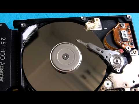 Beispiel einer defekten Festplatte